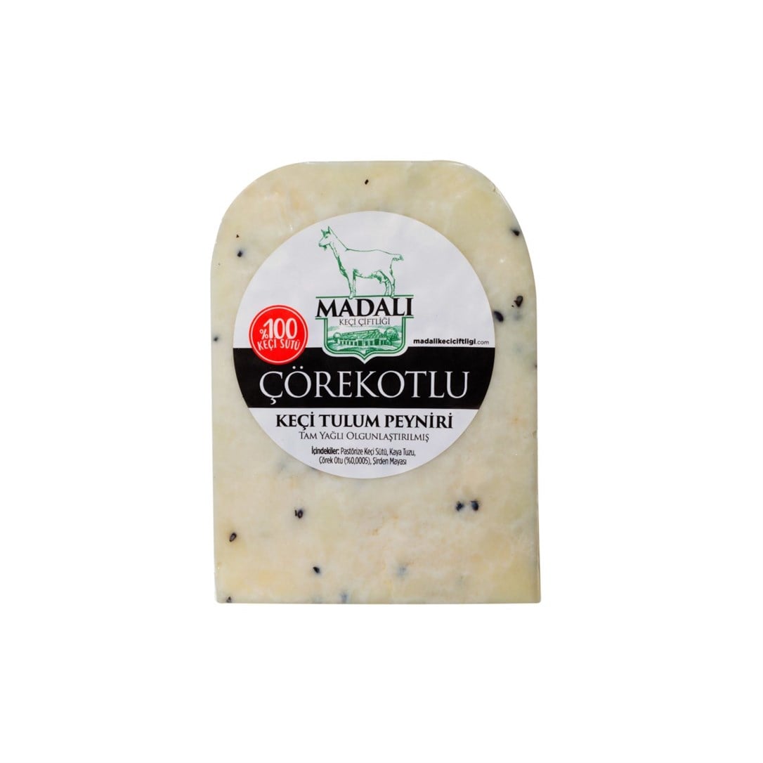 Madalı %100 Keçi Çörek Otlu Tulum Peyniri 250gr