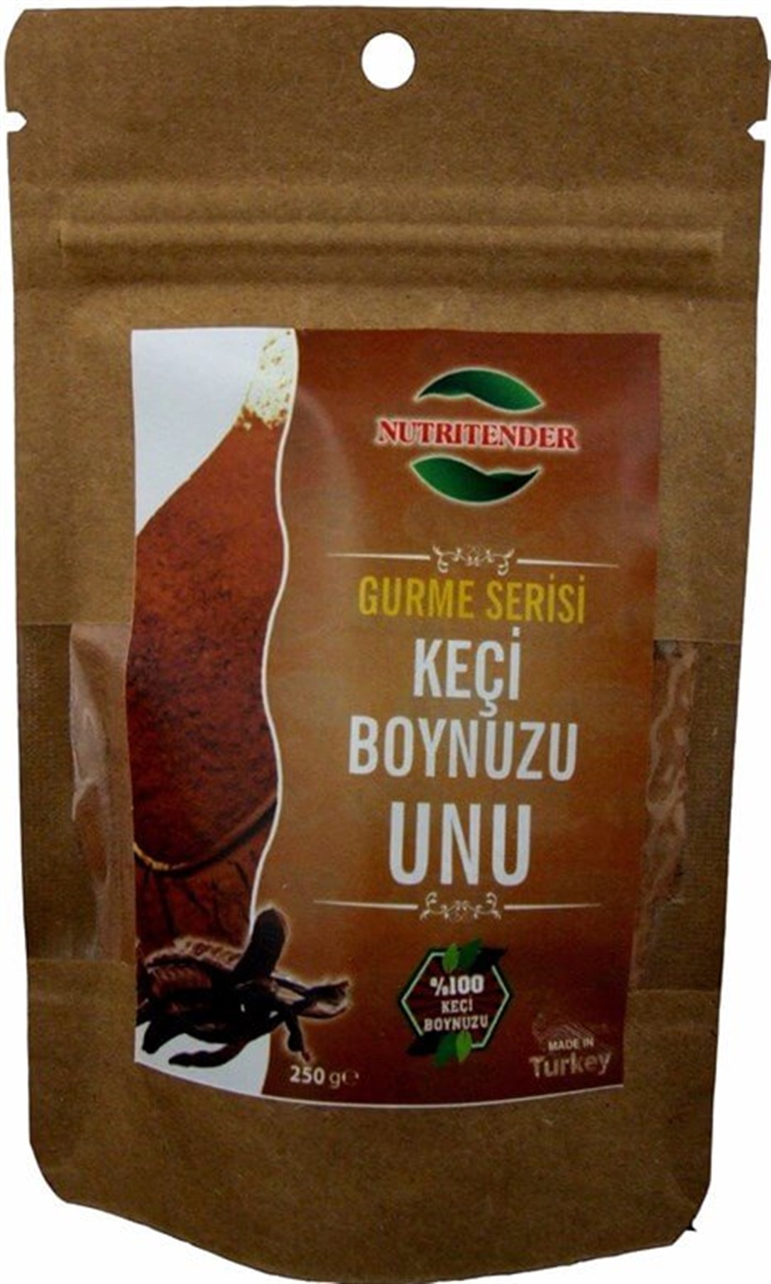 Nutritender Gurme Serisi Keçiboynuzu Unu 250 Gr