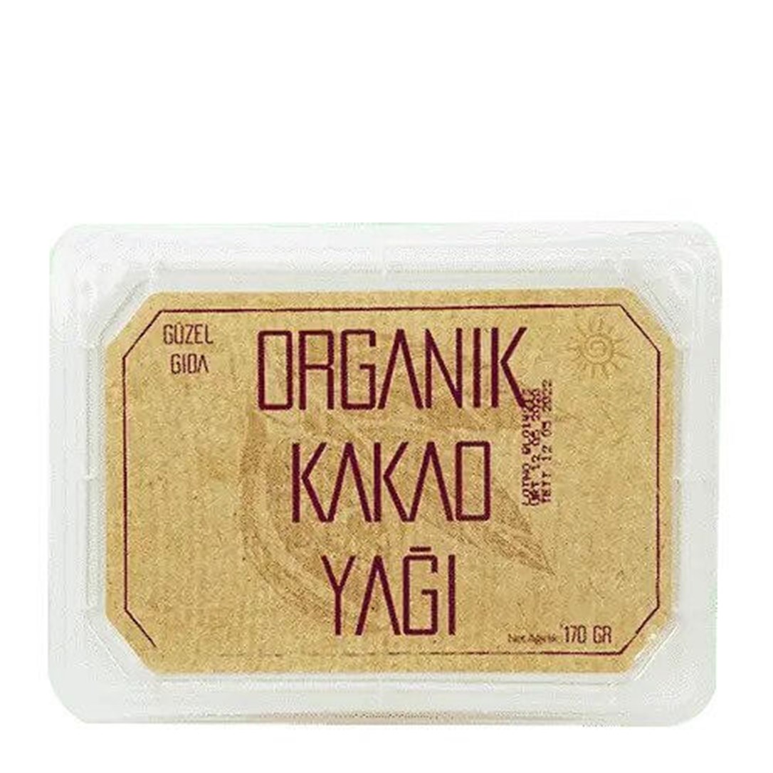 Organik Kakao Yağı 170 g Güzel Ada Gıda