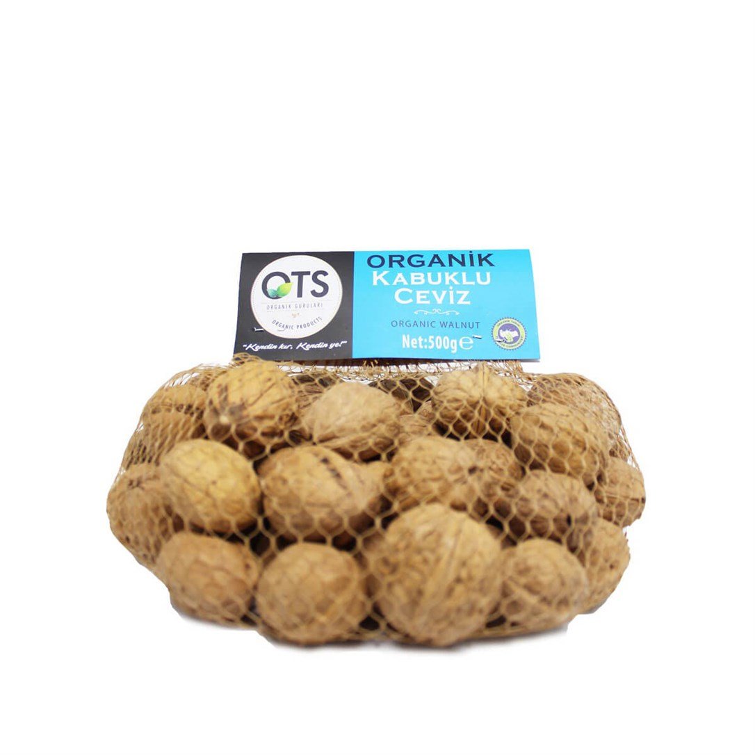 Ots Organik Kabuklu Ceviz 500 Gr