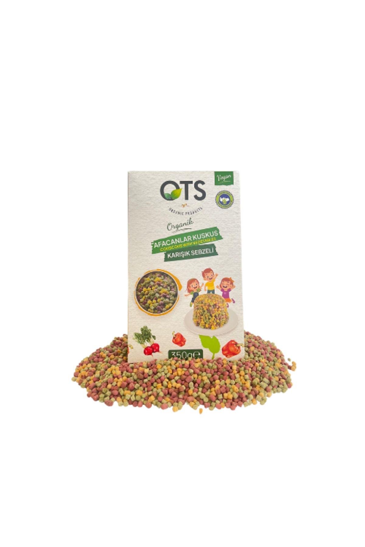 Ots Organik Karışık Sebzeli Afacanlar Kuskus 350 G
