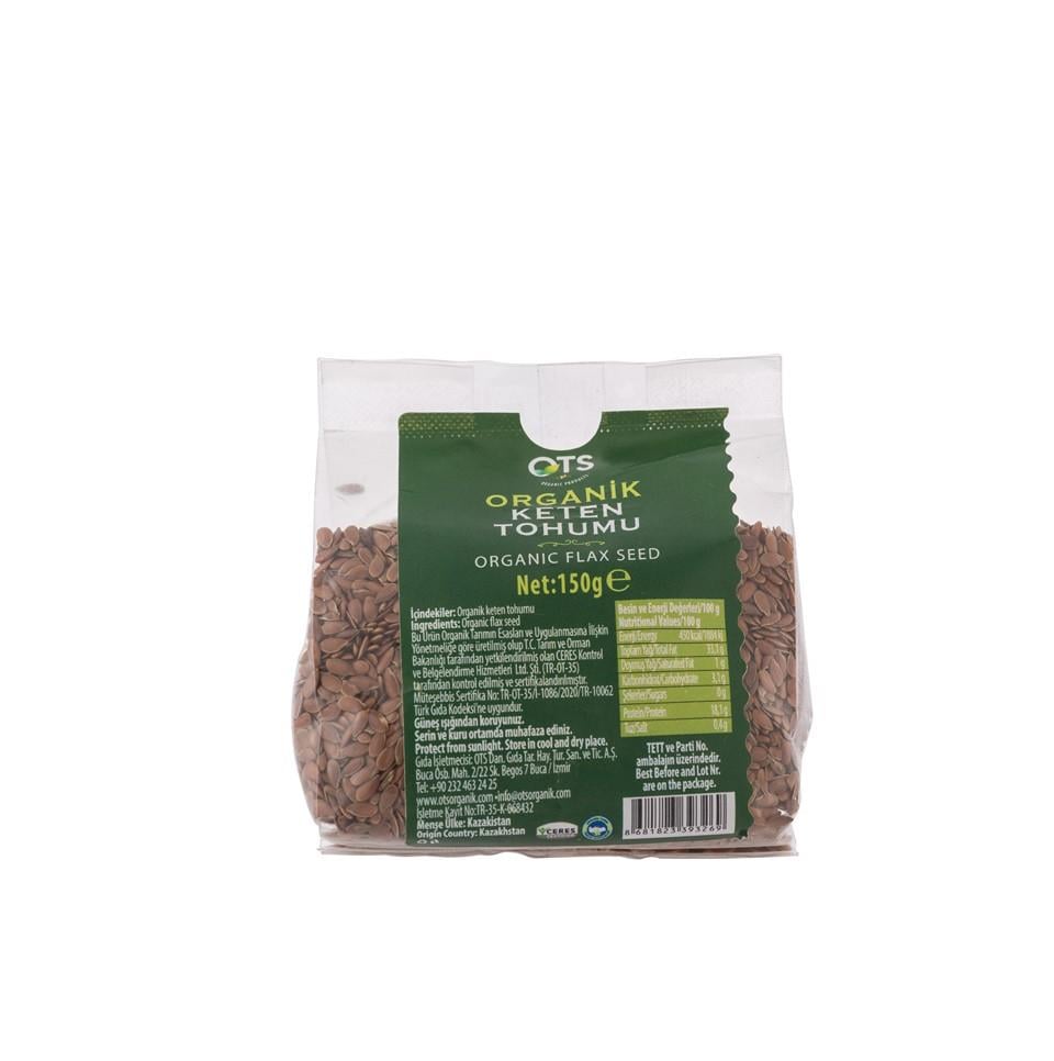 Ots Organik Keten Tohumu 150 G