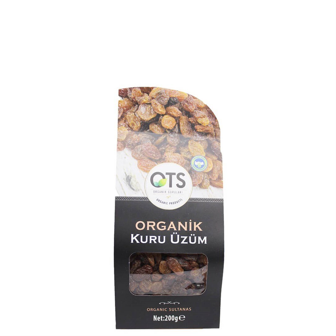 Ots Organik Kuru Üzüm 200 Gr