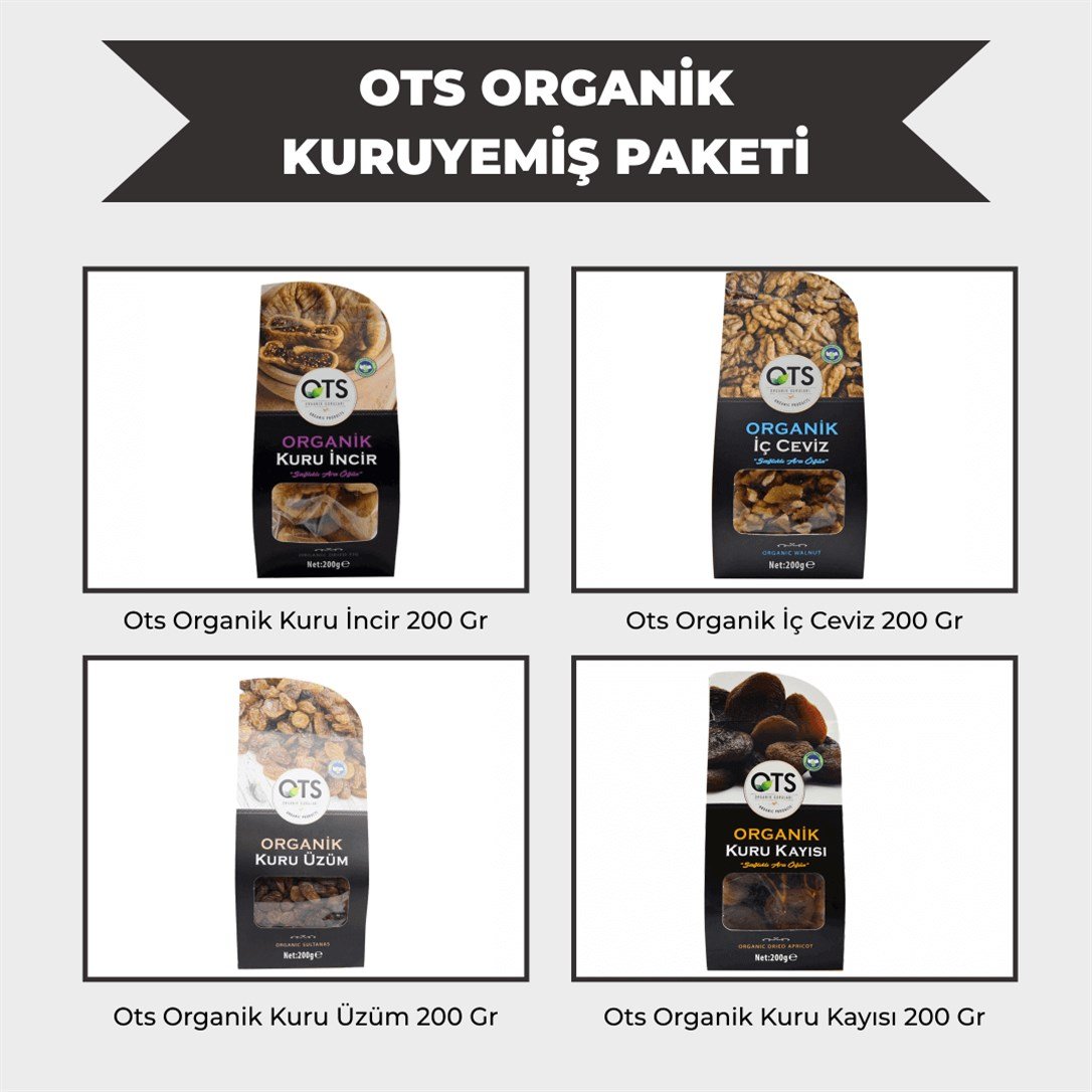 Ots Organik Kuruyemiş Paketi