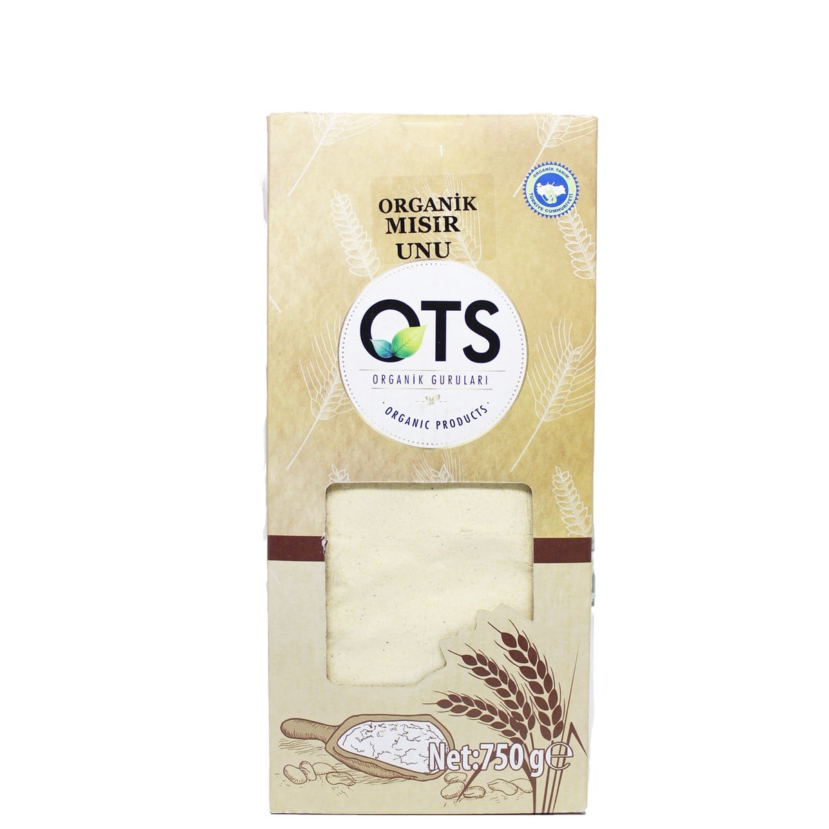 Ots Organik Mısır Unu 750 gr.