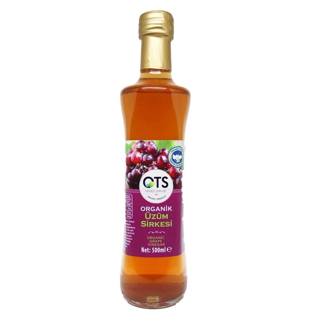 Ots Organik Üzüm Sirkesi 500 Ml