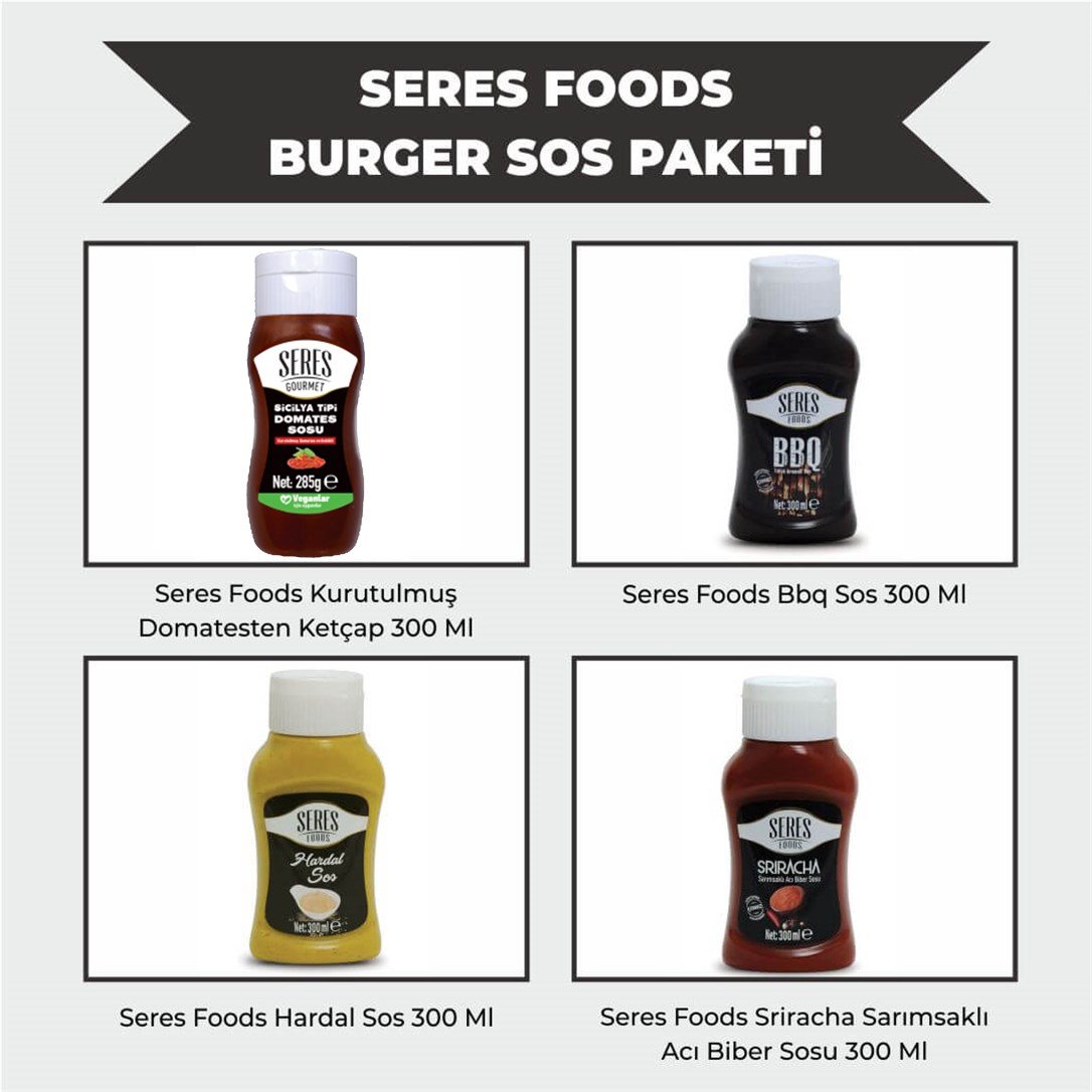Seres Foods Burger Sos Paketi