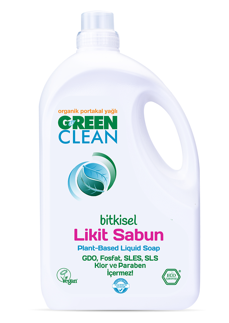 U Green Clean Bitkisel ve Doğal Likit Sabun 2750 Ml