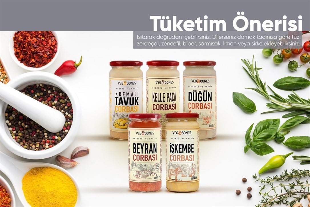 Veg&Bones İşkembe Çorbası 480 Ml