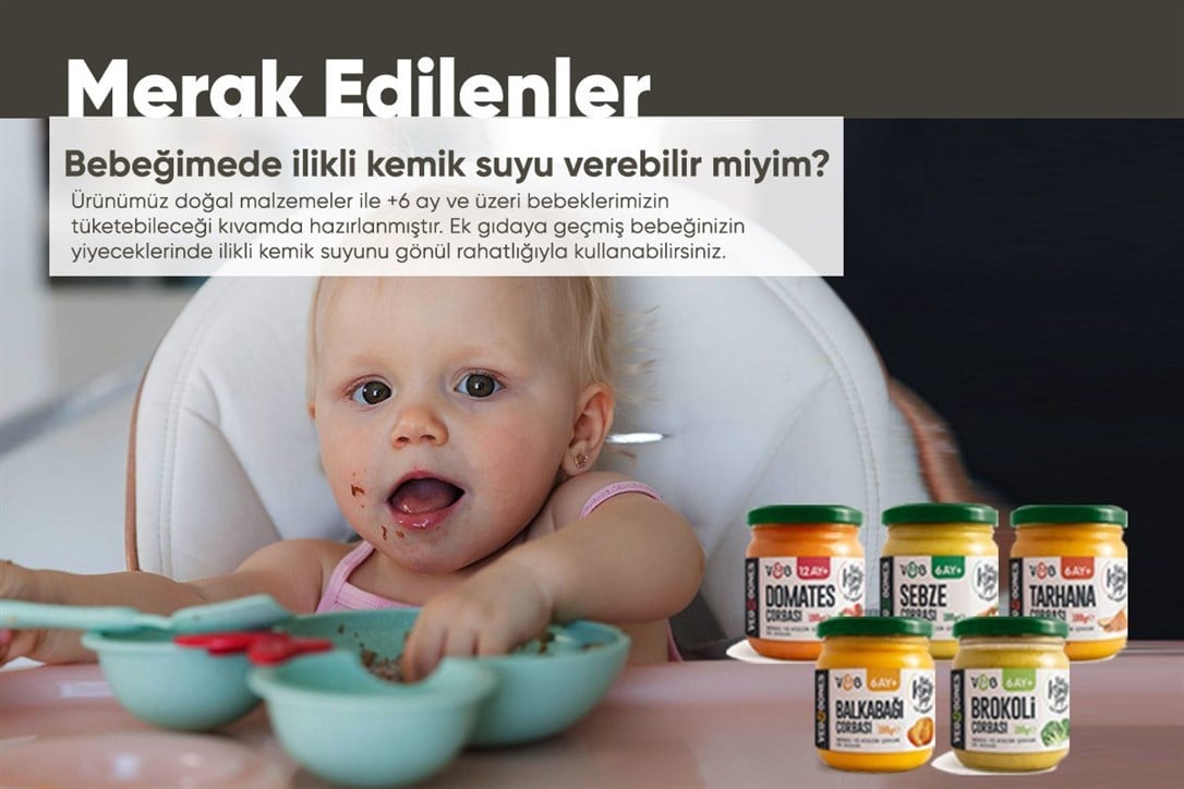 Veg&Bones Kemik Sulu Balkabağı Çorbası 190 gr