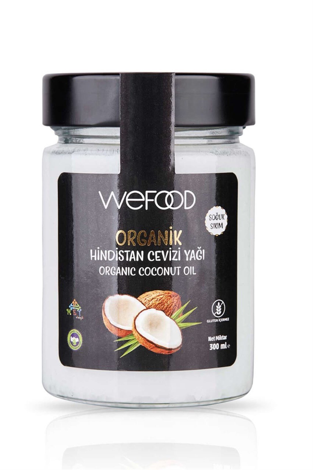 Wefood Organik Hindistan Cevizi Yağı 300 Ml