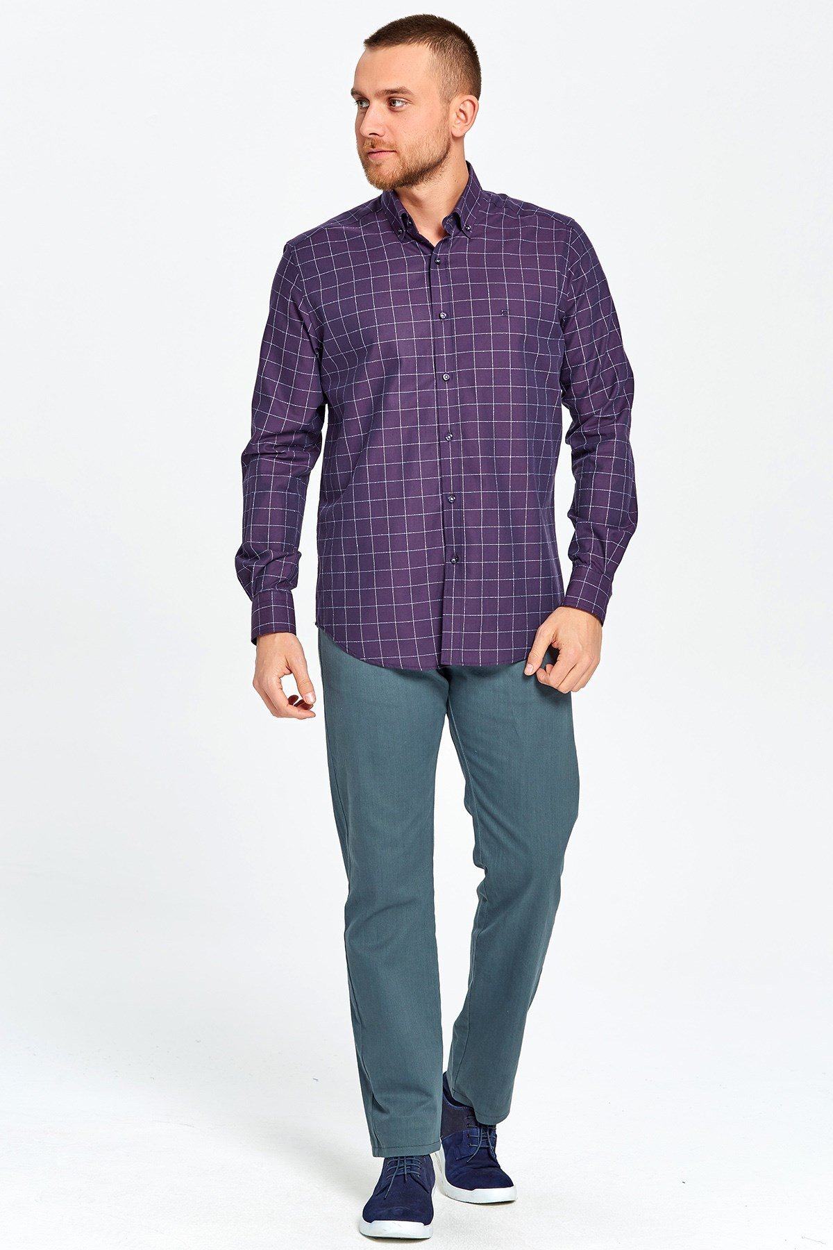 Ecer Muline Buklet Gömlek, Ecer Modernfit, ECER