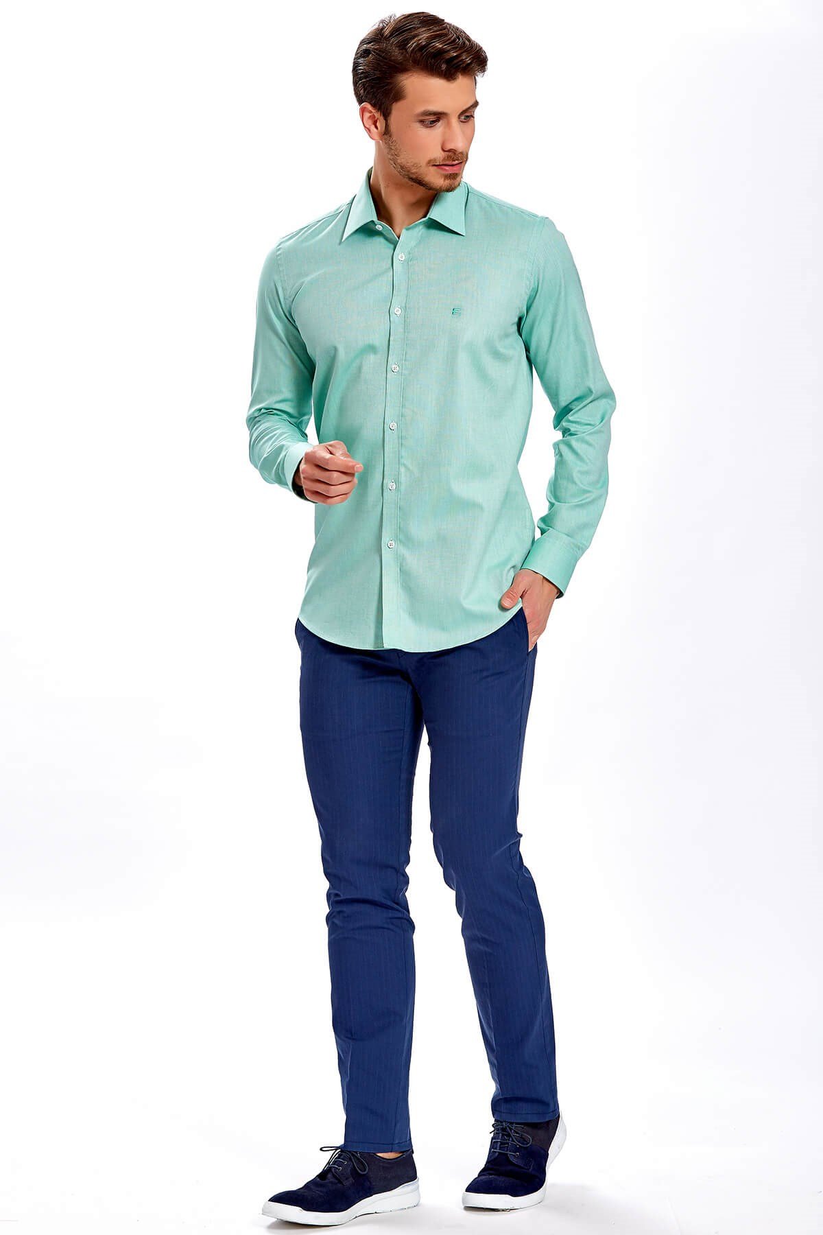 Ecer Royal Oxford Gömlek, Ecer Slimfit Gömlek, ECER