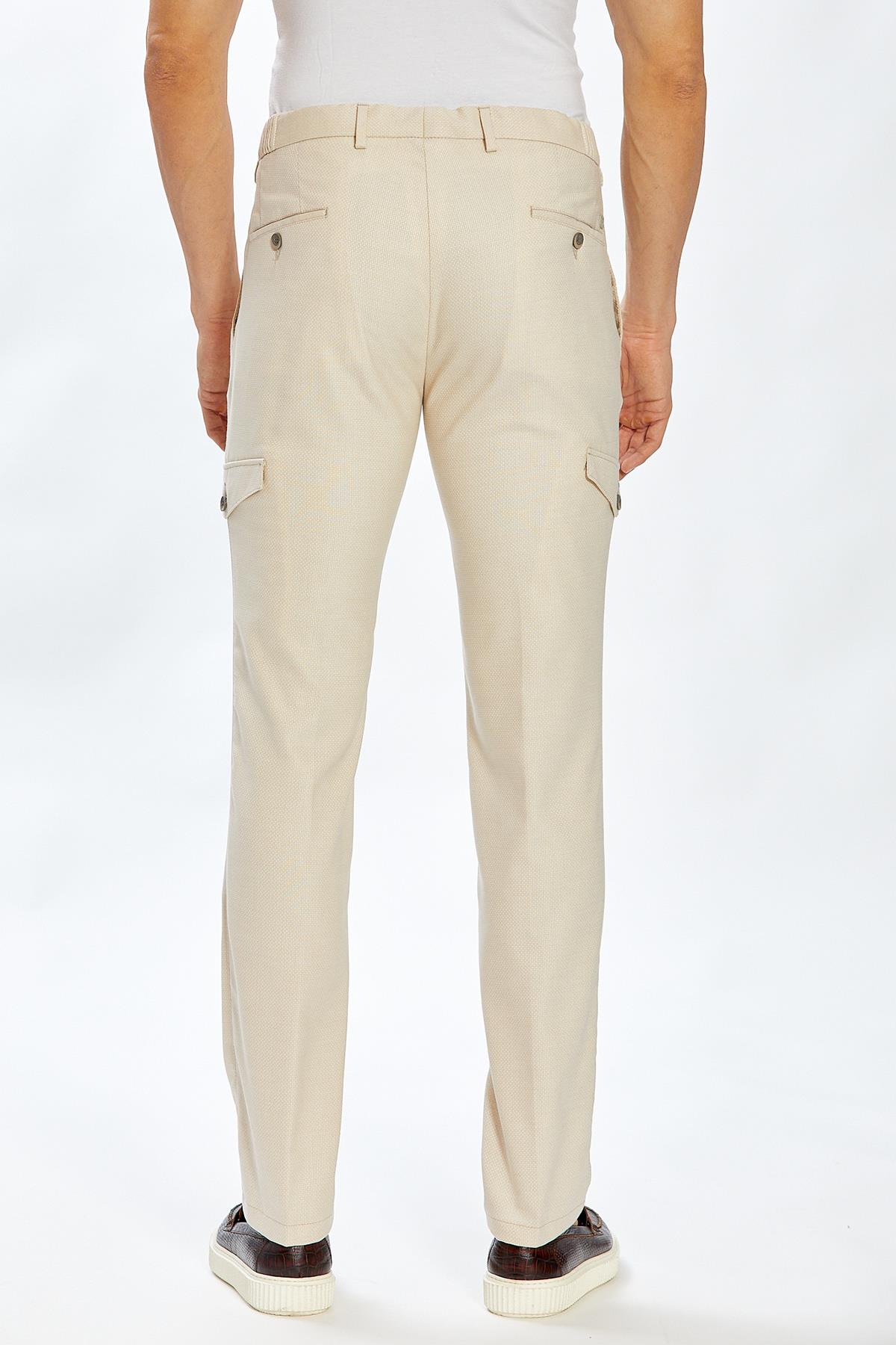 Ecer Liffey Pleated Kargo Pantolon, Yaz Slimfit Pantolon, ECER