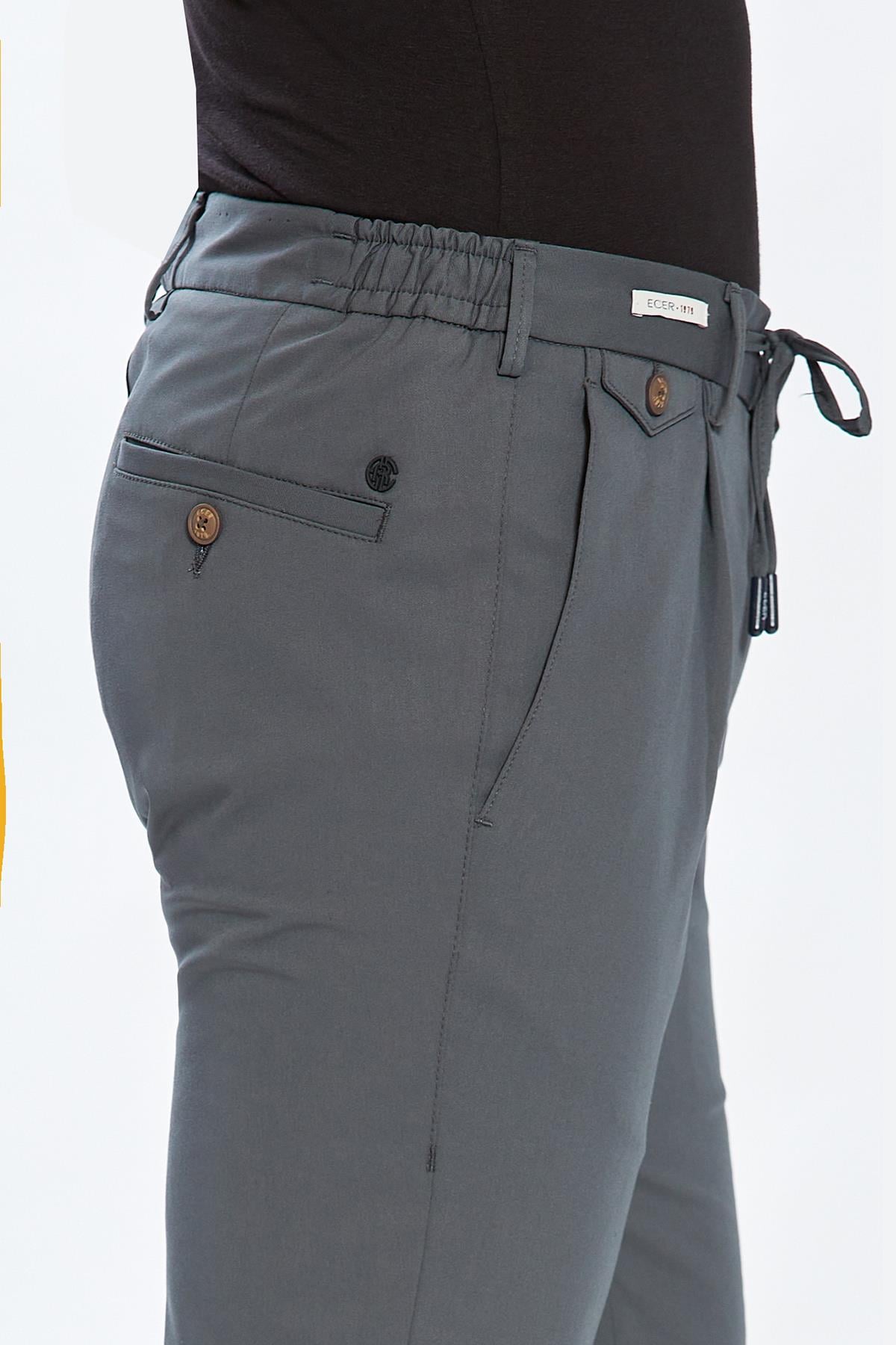 Ecer Valen Pleated Pantolon, Yaz Slimfit Pantolon, ECER