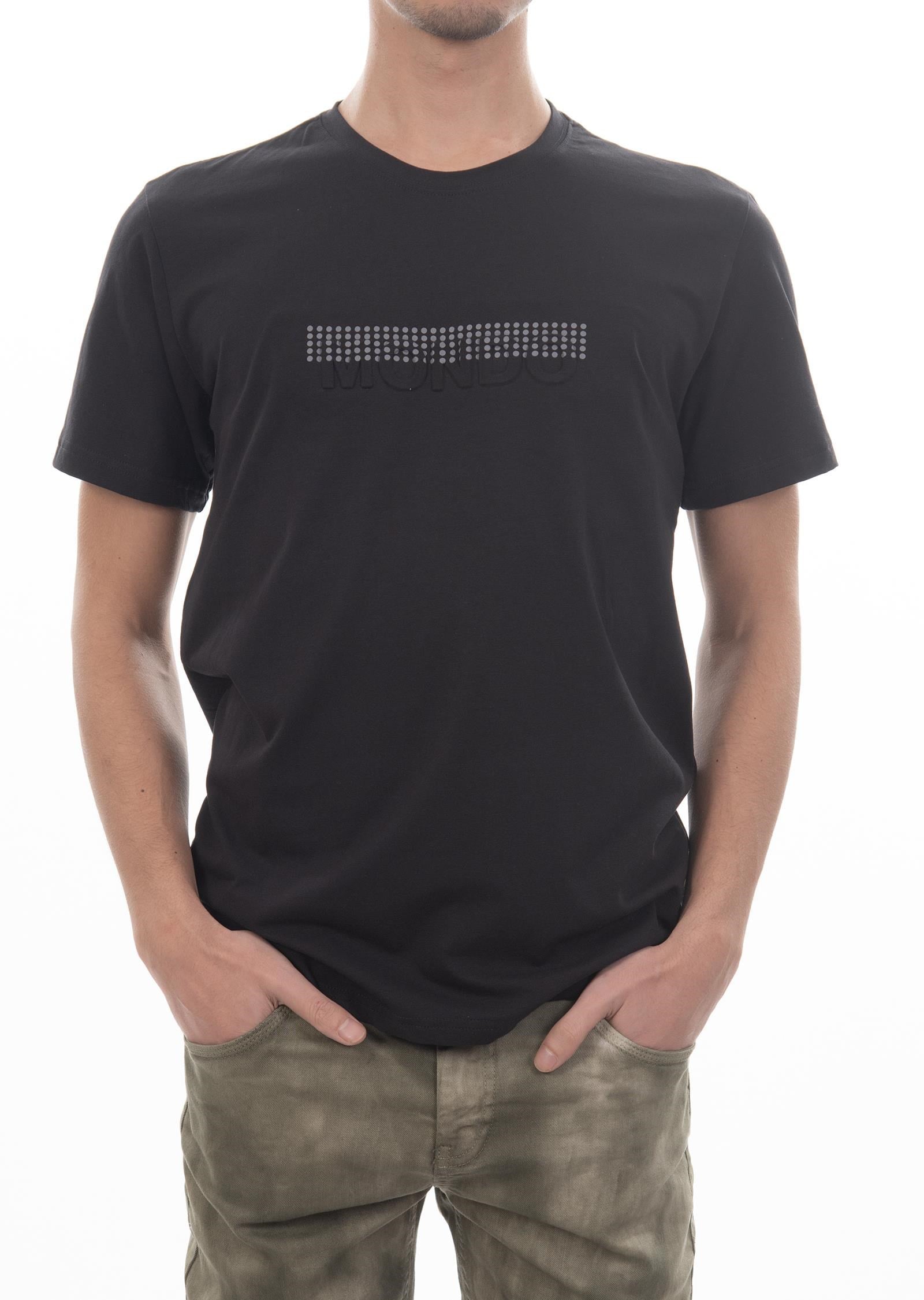 Harf Kabartmalı Siyah Sweatshirt