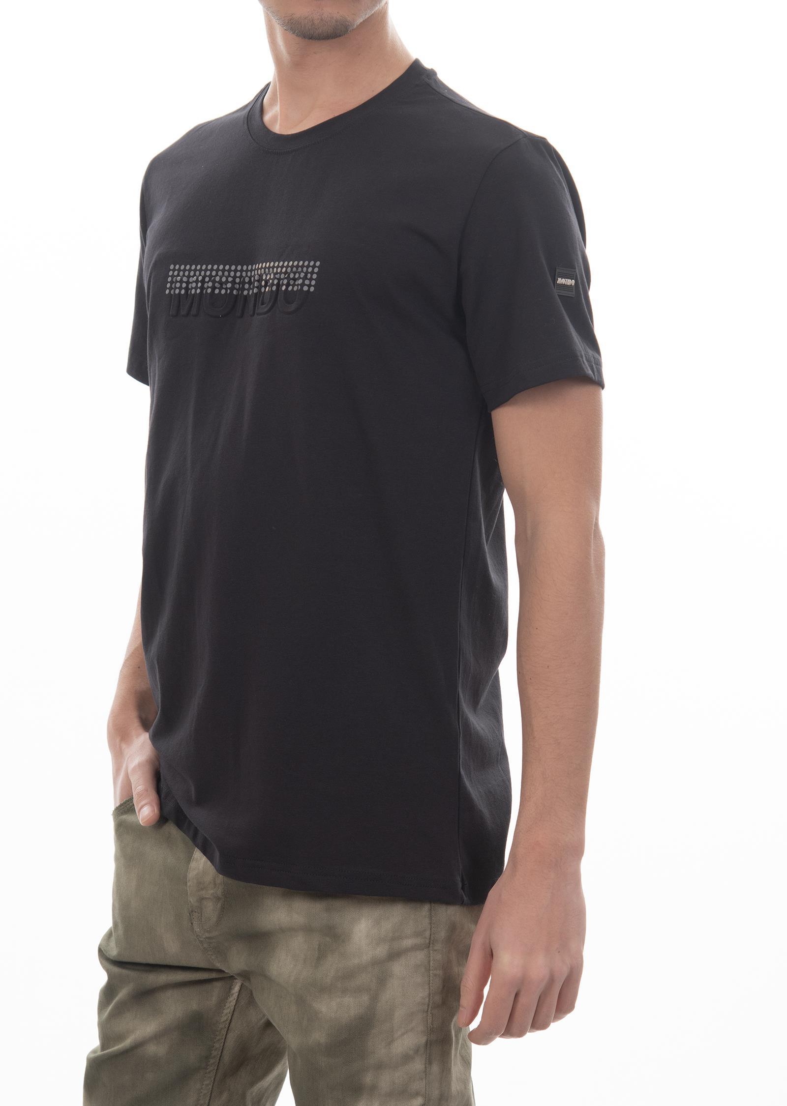 Harf Kabartmalı Siyah Sweatshirt