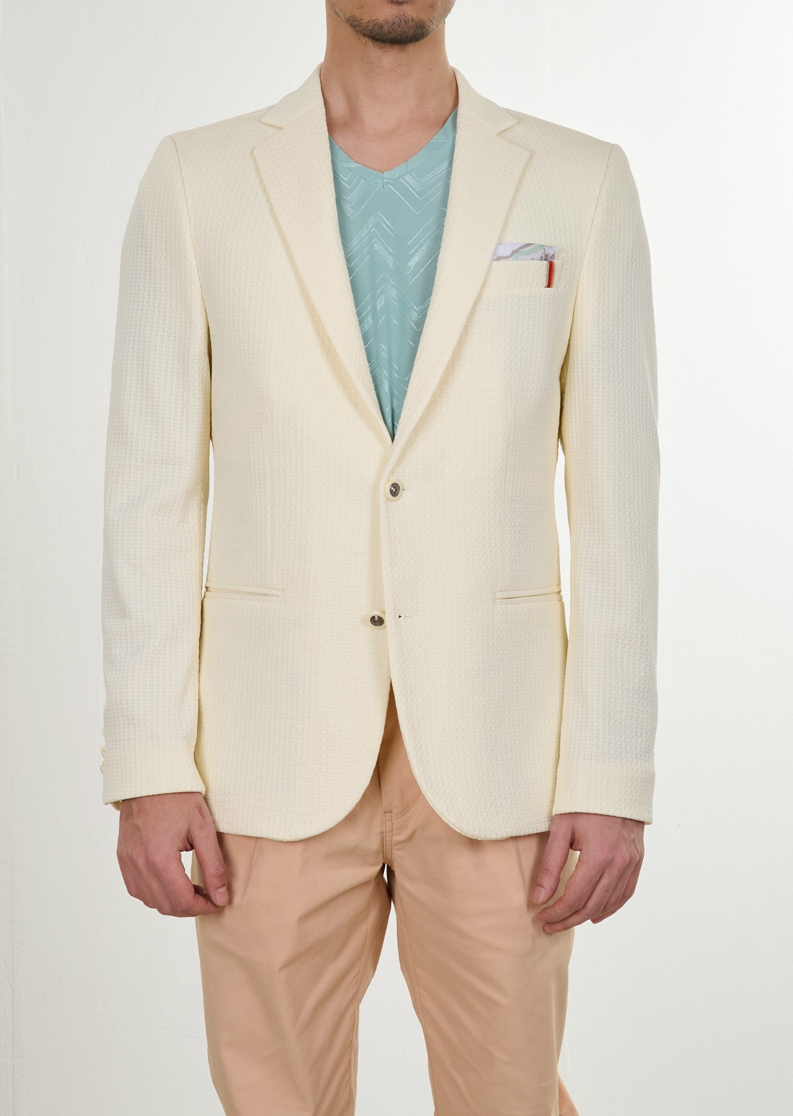Jakarlı Blazer Ceket