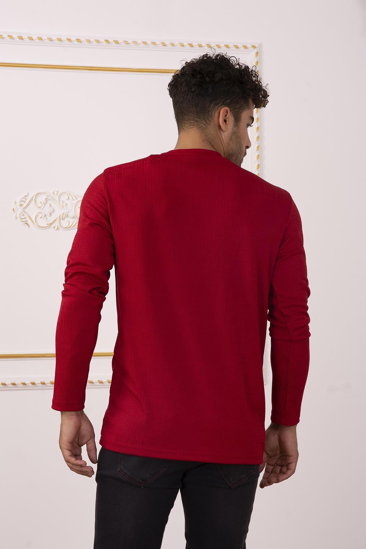 Kırmızı Sweatshirt