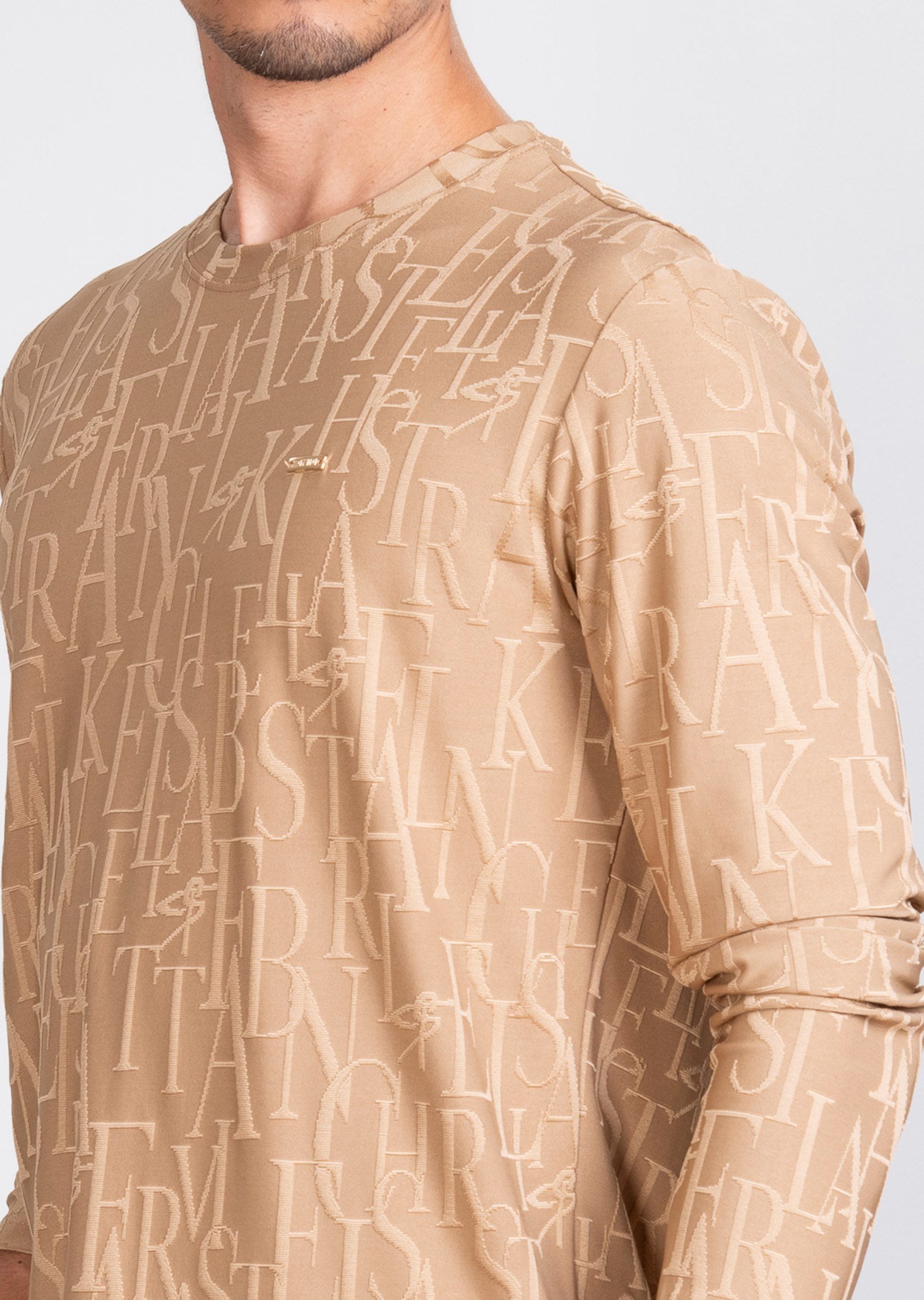 Mondo Harfli Bej Sweatshirt