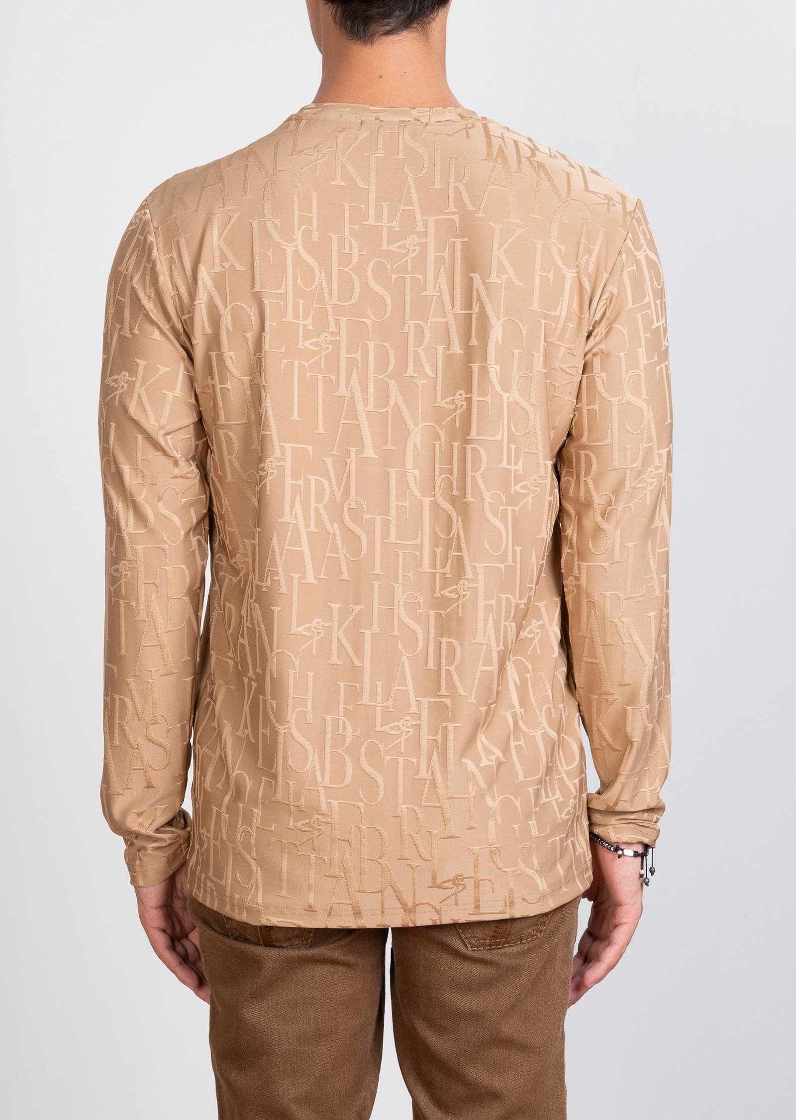 Mondo Harfli Bej Sweatshirt