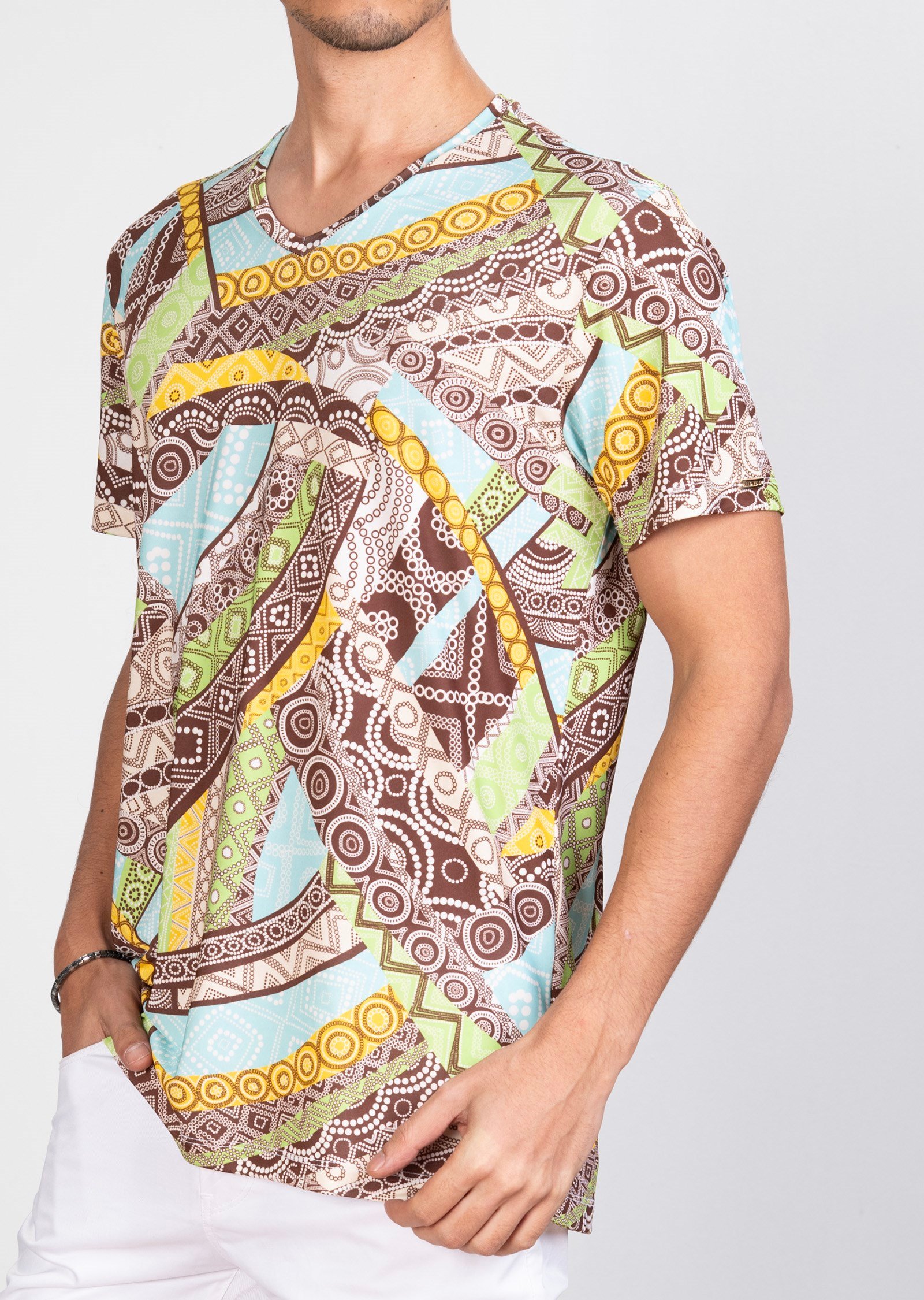 Mondo Karışık Desenli T-Shirt