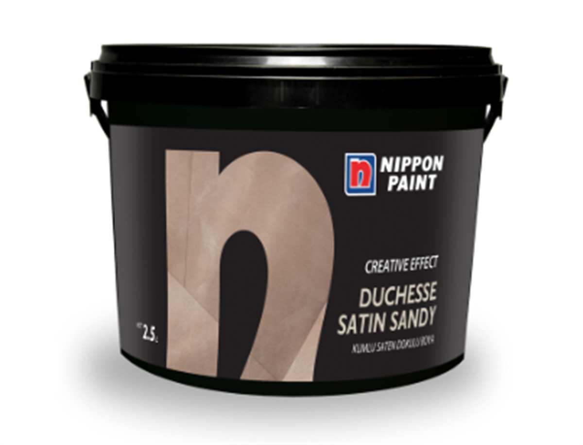 Nippon İç Cephe Kumlu Saten Dokulu Boya Duchesse Satin  Sandy 2.5 L