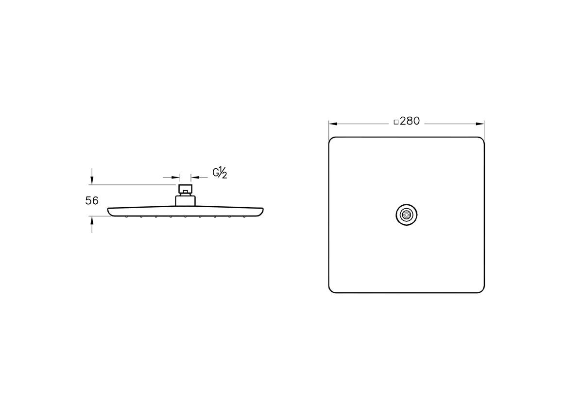 VİTRA ARTEMA SHINE SQUARE DUŞ BAŞLIĞI