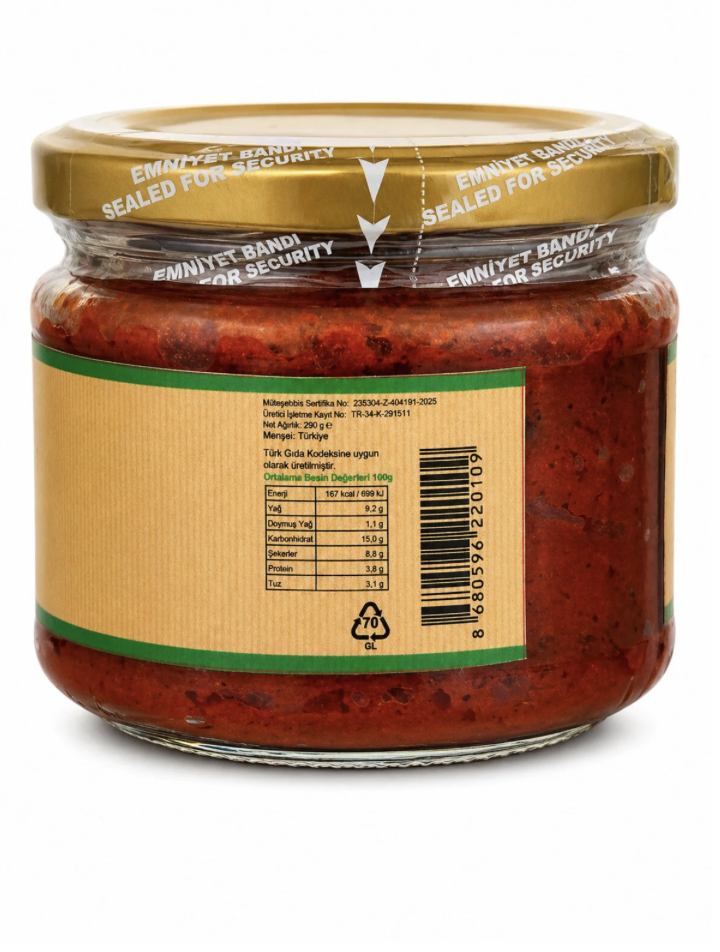 Organik Kahvaltılık Sos 290 gr