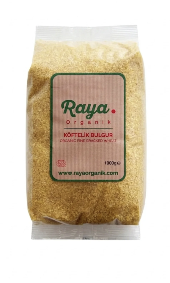 Organik Köftelik Bulgur 5'li Set (5 x 1000 gr Toplam 5 kg)
