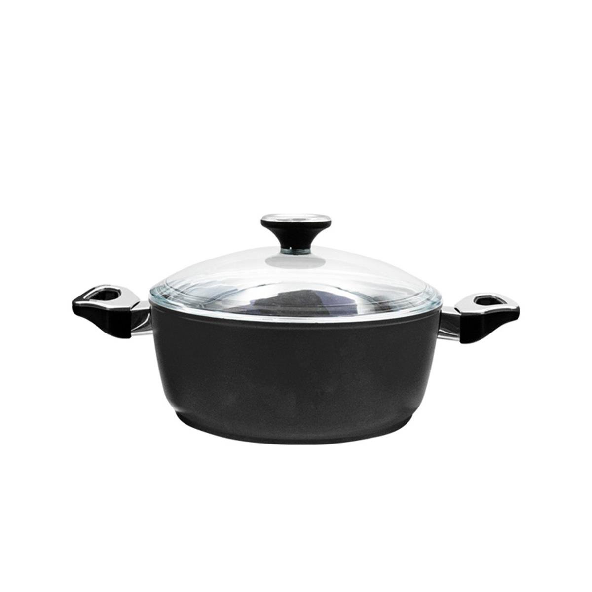 Aryıldız Monaco 7 Parça Tencere Seti Siyah