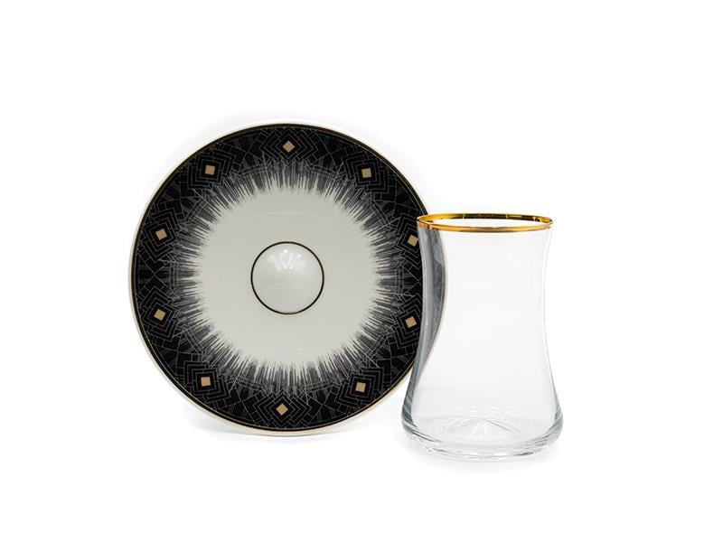 Evaliza Diamond 6'lı Çay Takımı