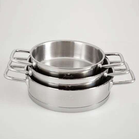 Jumbo Assos 3'lü Midi Tencere Seti 2