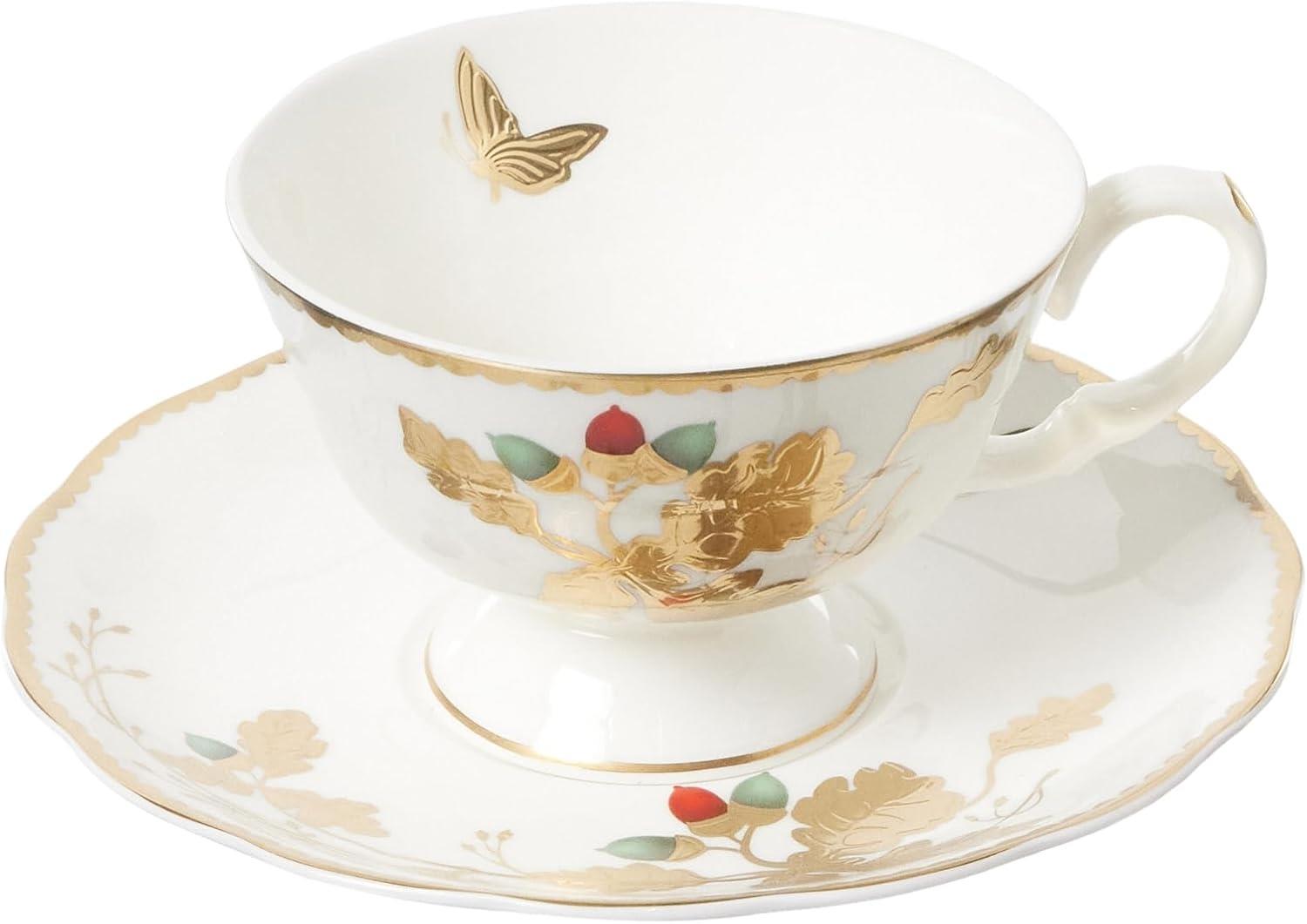 Jumbo Golden Butterfly 2 Kişilik Çay Fincan Takımı