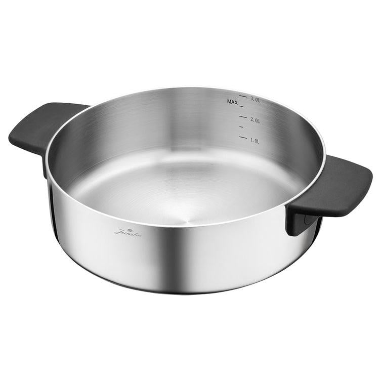 Jumbo İnfinity 8 Parça Çelik Tencere Seti