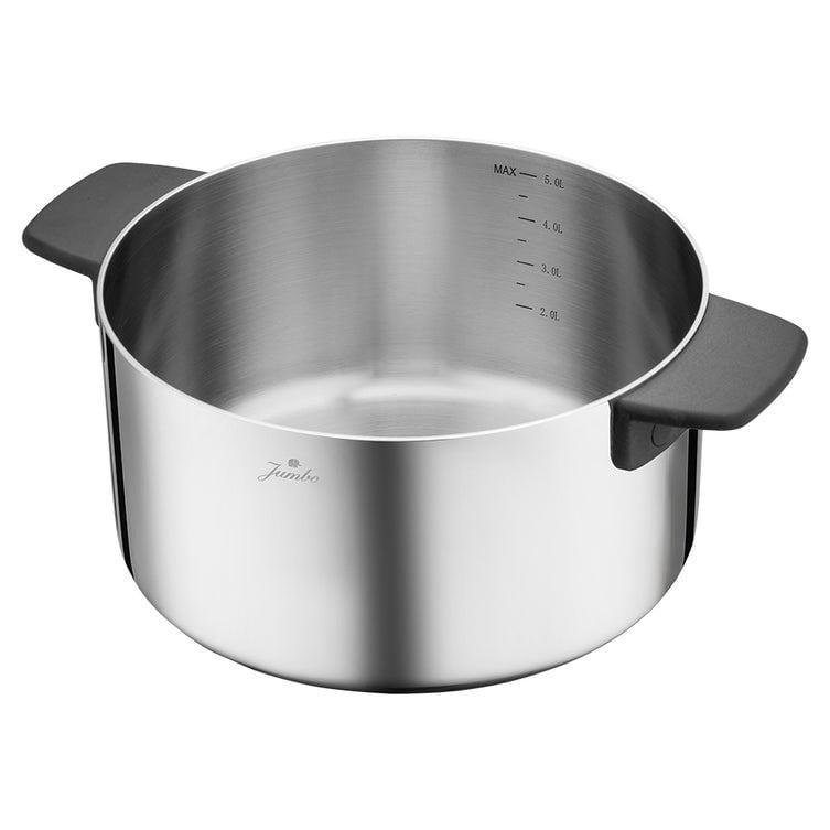 Jumbo İnfinity 8 Parça Çelik Tencere Seti