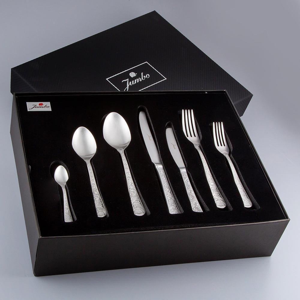 Jumbo King George 84 Parça 12 Kişilik Çatal Kaşık Bıçak Seti