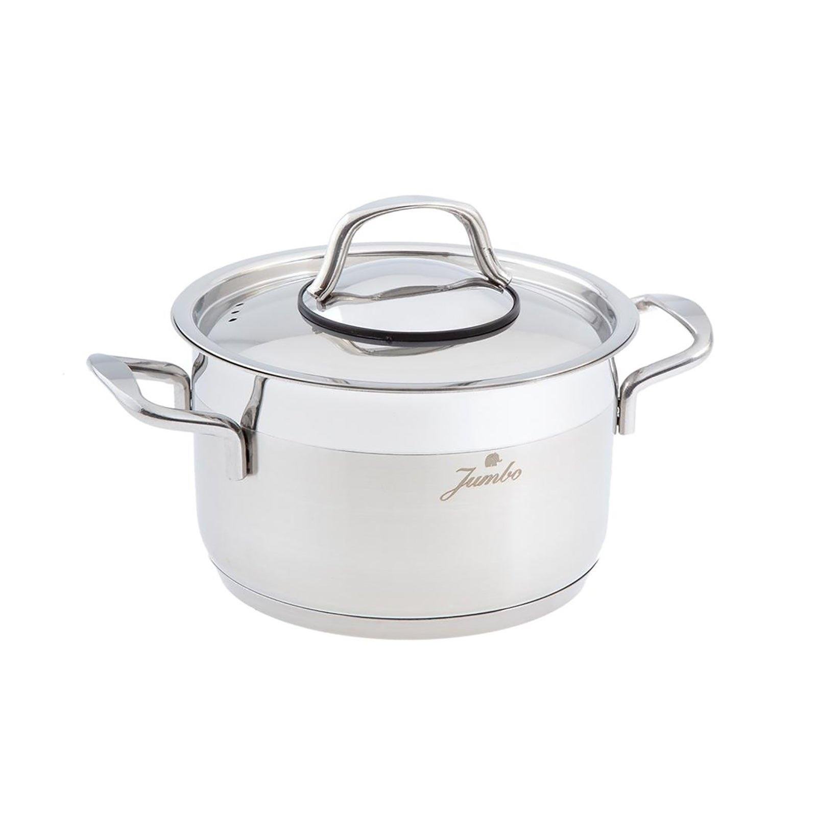 Jumbo Myra 6 Parça Midi Çelik Tencere Seti