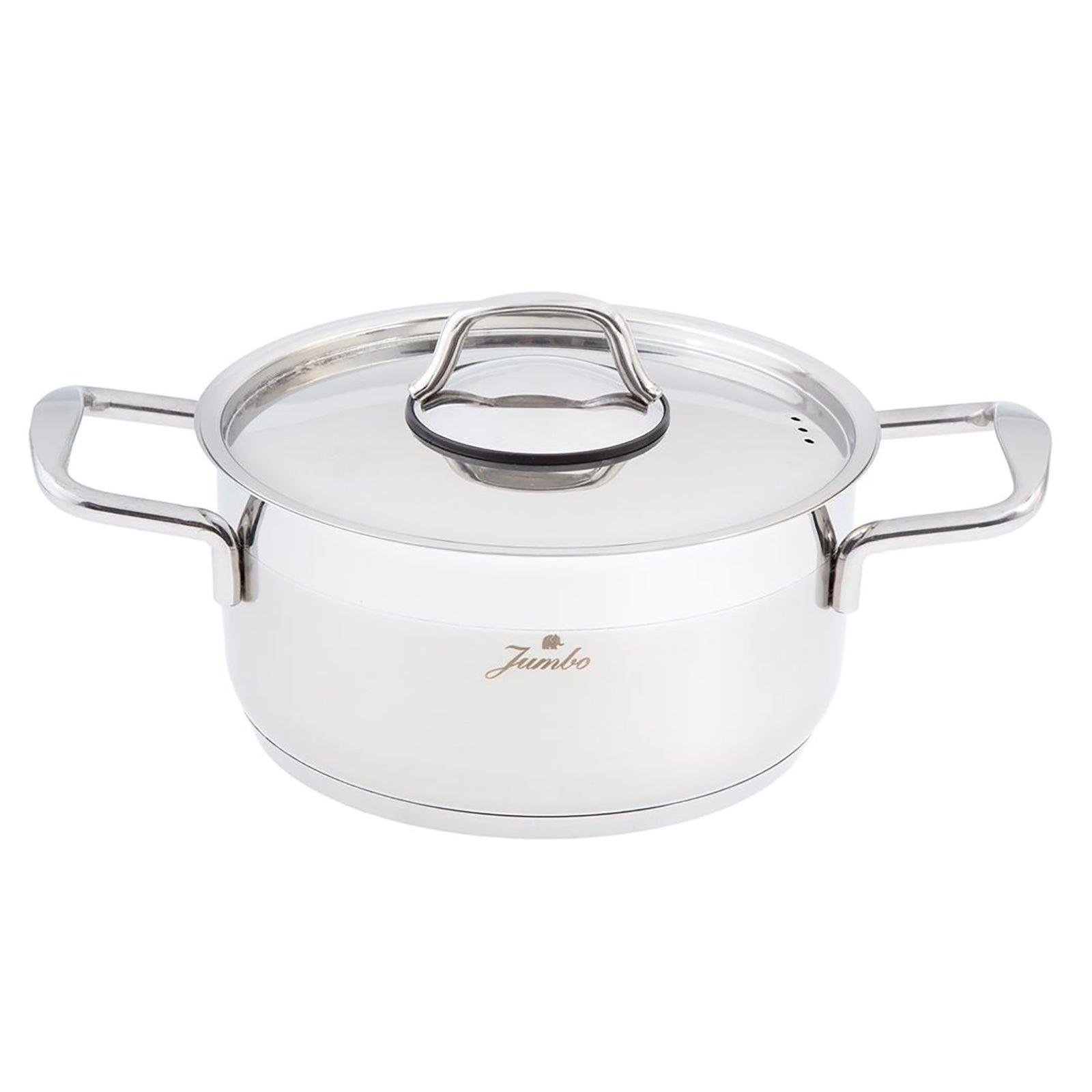 Jumbo Myra 6 Parça Midi Çelik Tencere Seti