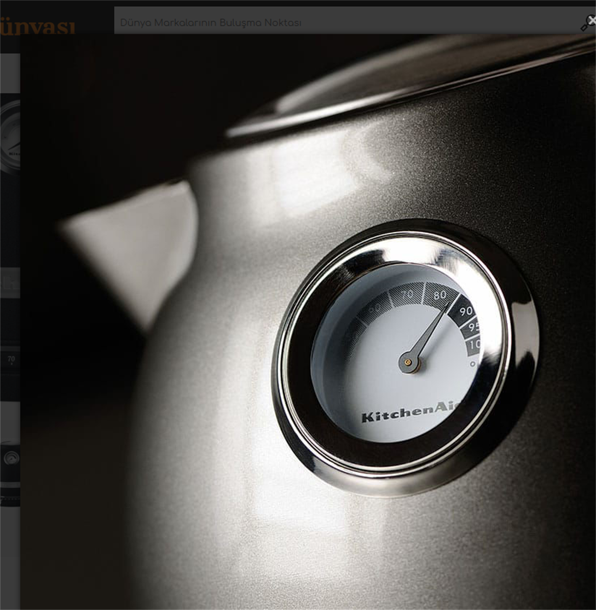 Kitchenaid Artisan 1,5 L Su Isıtıcısı 5KEK1522 Cast Iron Black-EBK