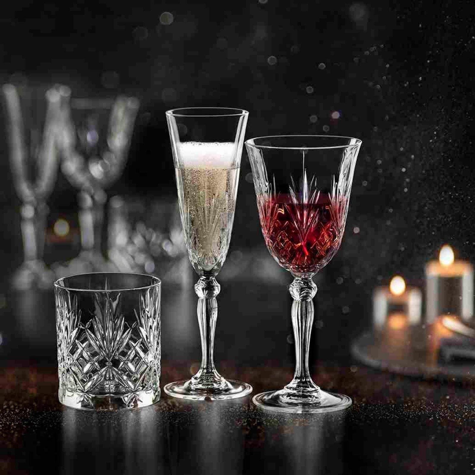 RCR Melodia 6'lı Kahve Yanı Bardak