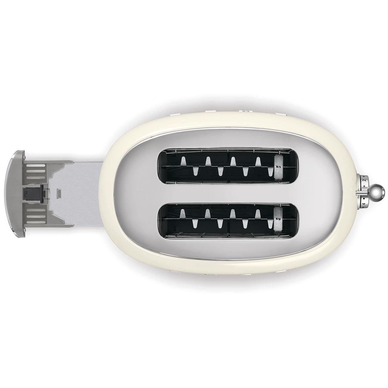 Smeg Krem 2X1 Ekmek Kızartma TSF01CREU