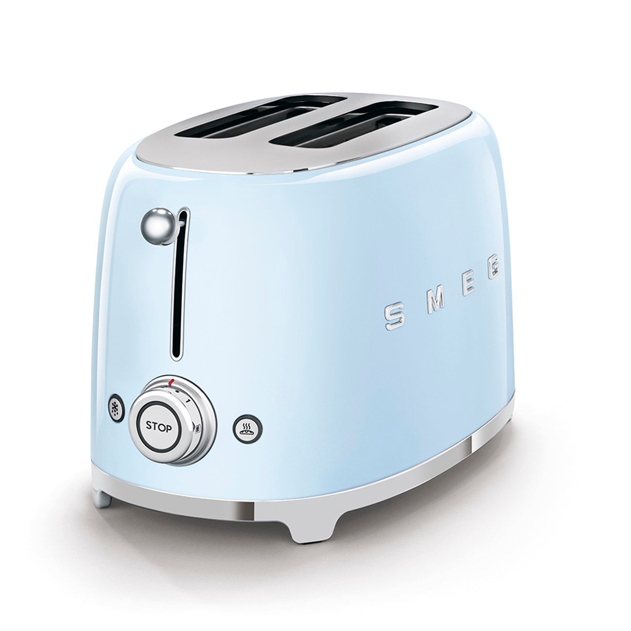 Smeg Pastel Mavi 2X1 Ekmek Kızartma TSF01PBEU
