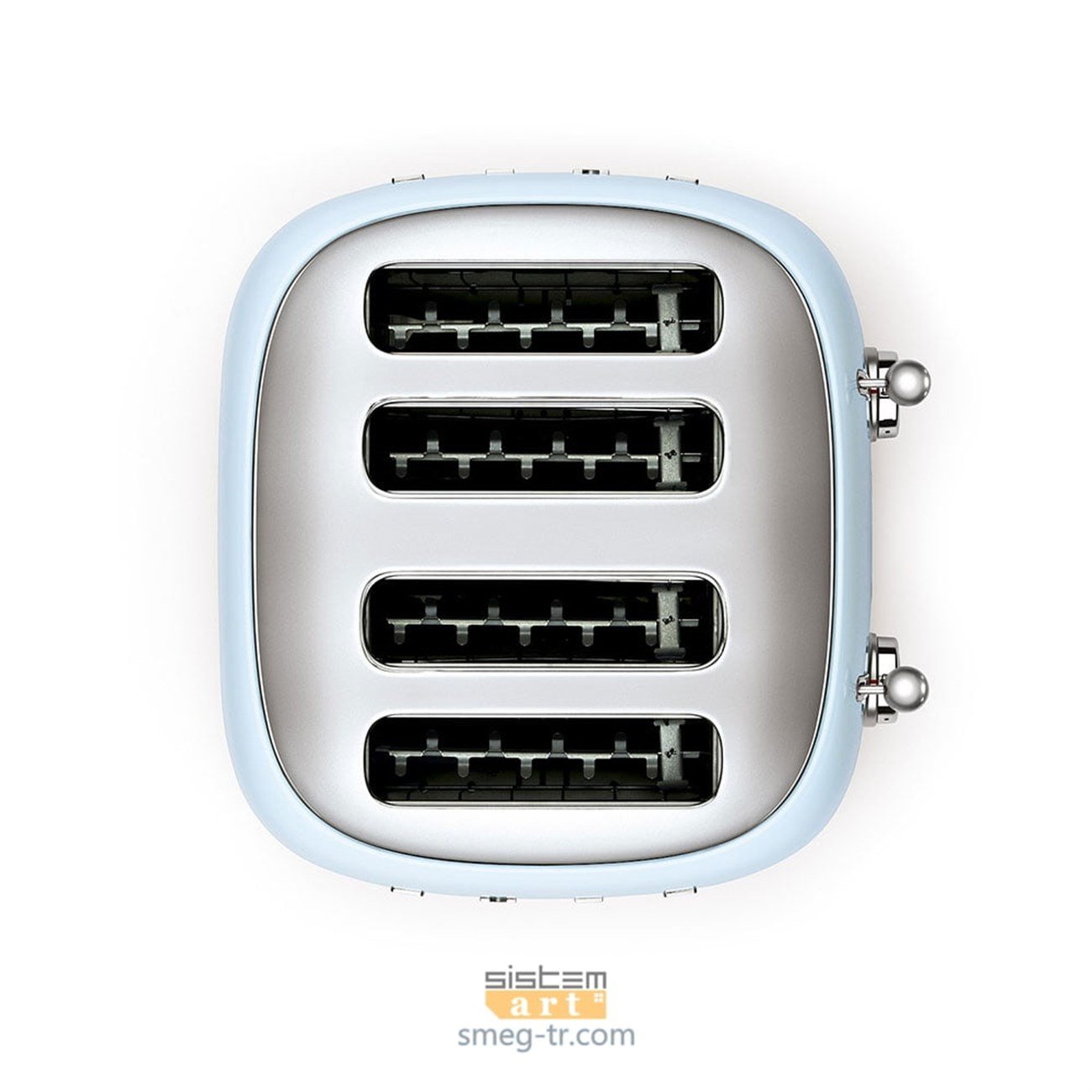 Smeg Pastel Mavi 4x1 Ekmek Kızartma TSF03PBEU