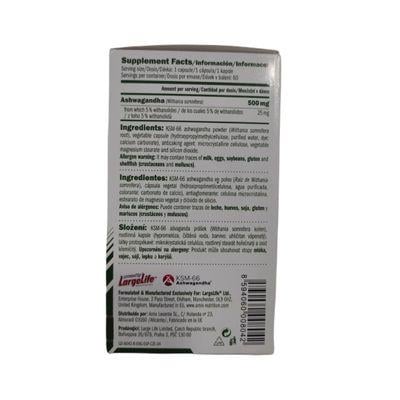 Amix Ashwagandha KSM-66 Pure 60 Kapsül