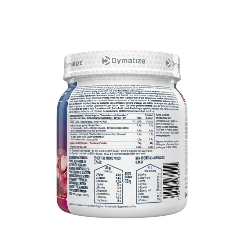Dymatize ISO100 Hydrolyzed Clear 512 Gr
