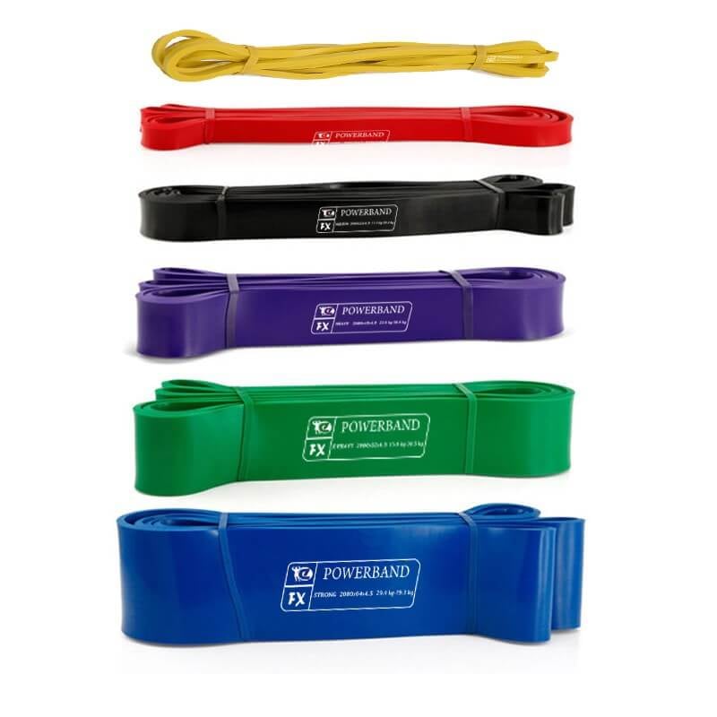 Egzersiz ve Direnç Bantları AKS.POWERBAND005 Powerband Powerband Direnç Lastiği ve Egzersiz Bandı Yeşil X-Heavy 2080cmX32cmX4.5cm 