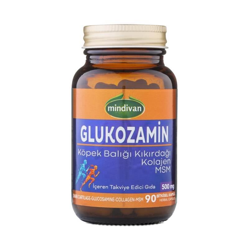 Eklem Sağlığı  Mindivan Glukozamin 90 Kapsül