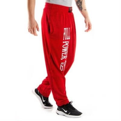Full Power Gym Alt Eşofman Kırmızı