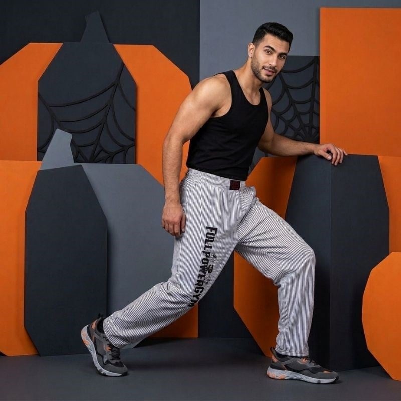 Full Power Gym Pro Series Alt Eşofman Beyaz